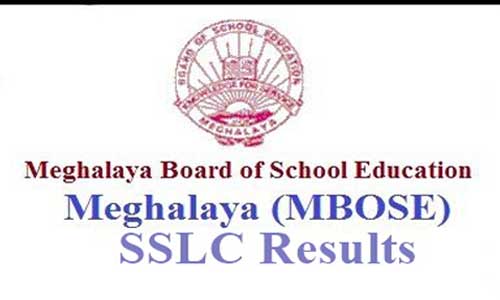 Meghalaya Board 10th Result 2023, MBOSE SSLC Result