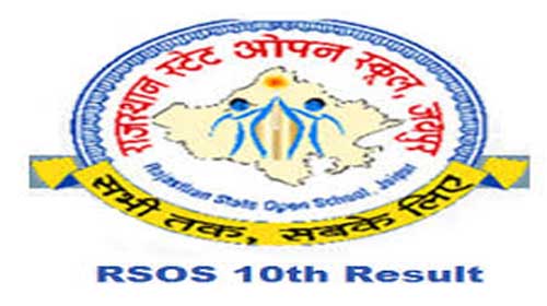 RSOS 10th Result 2023, Rajasthan Open 10th Result
